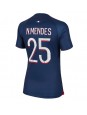 Ženski Nogometna dresi replika Paris Saint-Germain Nuno Mendes #25 Domači 2023-24 Kratek rokav